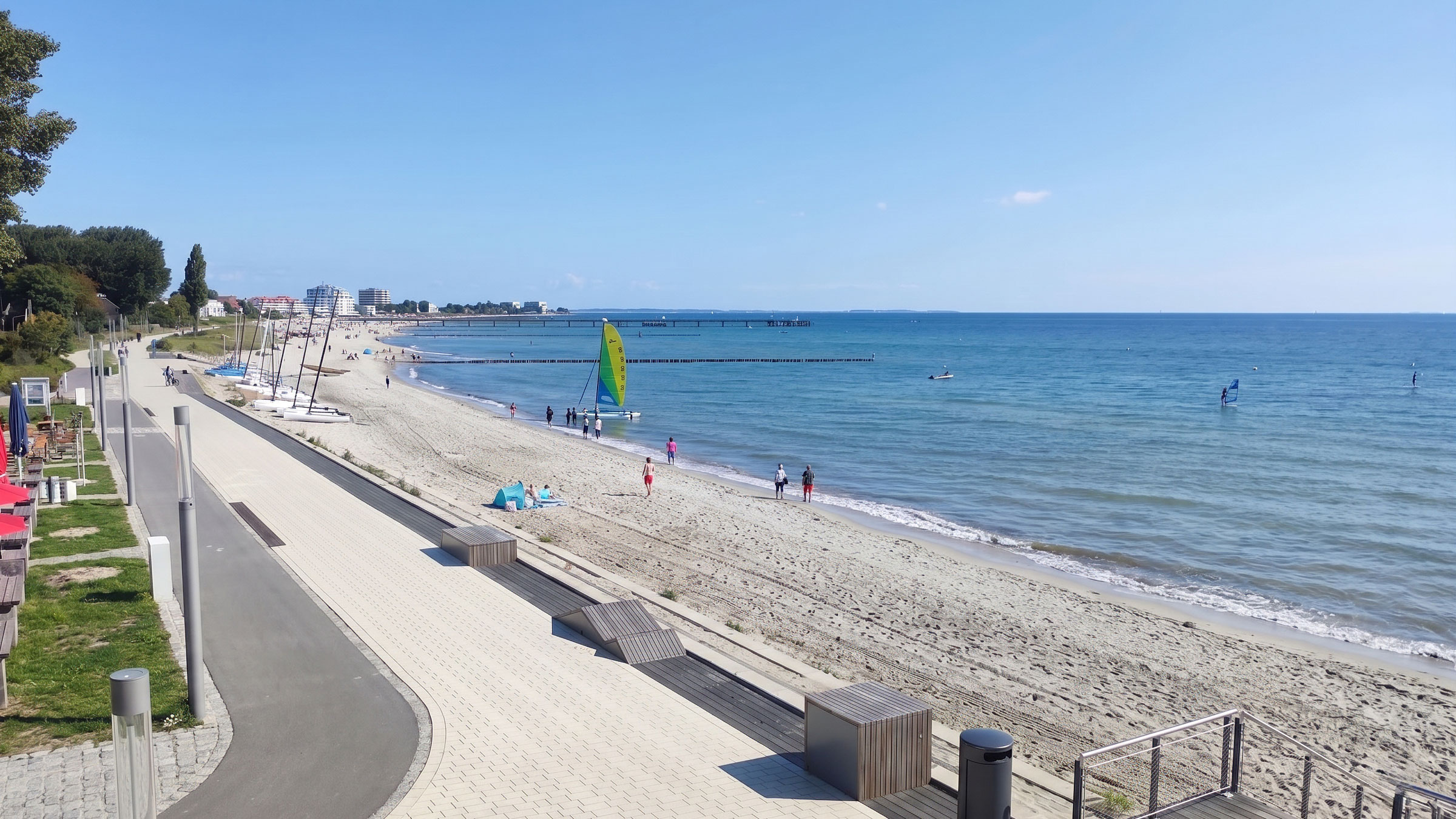 Promenade am Strand von Großenbrode
